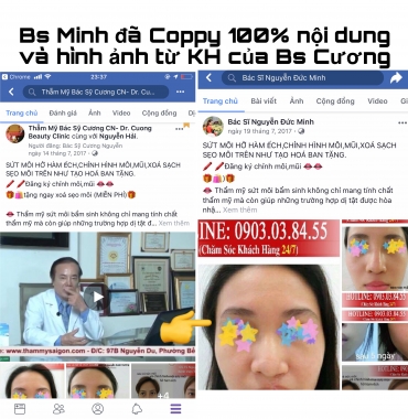 Báo động về việc Bs Đức Minh đã mạo danh, ăn cắp 100% hình ảnh và tư liệu của BS Nguyễn Xuân Cương