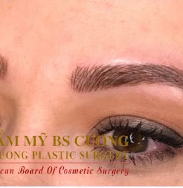 Cấy lông mày giống tự nhiên và đẹp